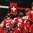 PARIS, FRANCE - MAY 10: Team Switzerland players stand at attention during their national anthem following a 3-0 win over Belarus during preliminary round action at the 2017 IIHF Ice Hockey World Championship. (Photo by Matt Zambonin/HHOF-IIHF Images)
